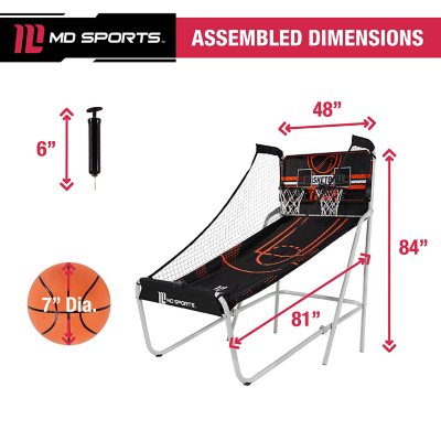 md sports electronic basketball game