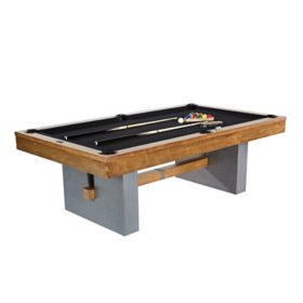 Barrington Urban 8' Billiard Table with Bonus Table Cover