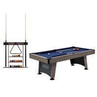 Barrington 7.5 foot Billiard Table with Cue Rack