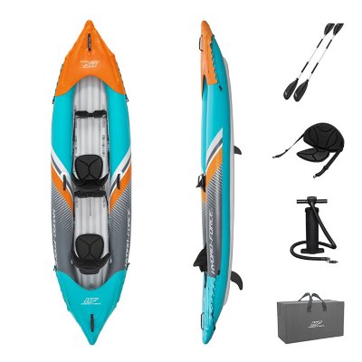 Hydro-Force 12’8″ Surge Elite X2 Inflatable Two-Person Kayak
