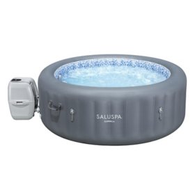 SaluSpa Corsica Energy-Saving Smart AirJet Inflatable Hot Tub, 77" x 28"