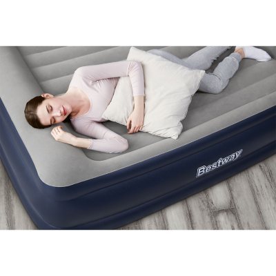 Woods Tritech™ Double-High Twin Air Mattress with Built-In 120V