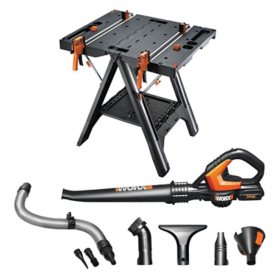 Worx Pegasus and Cordless Blower/Sweeper Combo Kit
