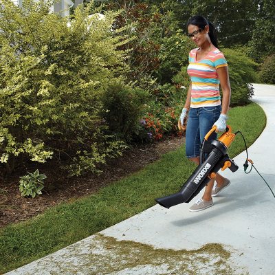 Does this Leaf Vacuum Suck? WORX WG512/514 TRIVAC 3-in-1 Electric Leaf  Blower/Mulcher/Yard Vacuum 