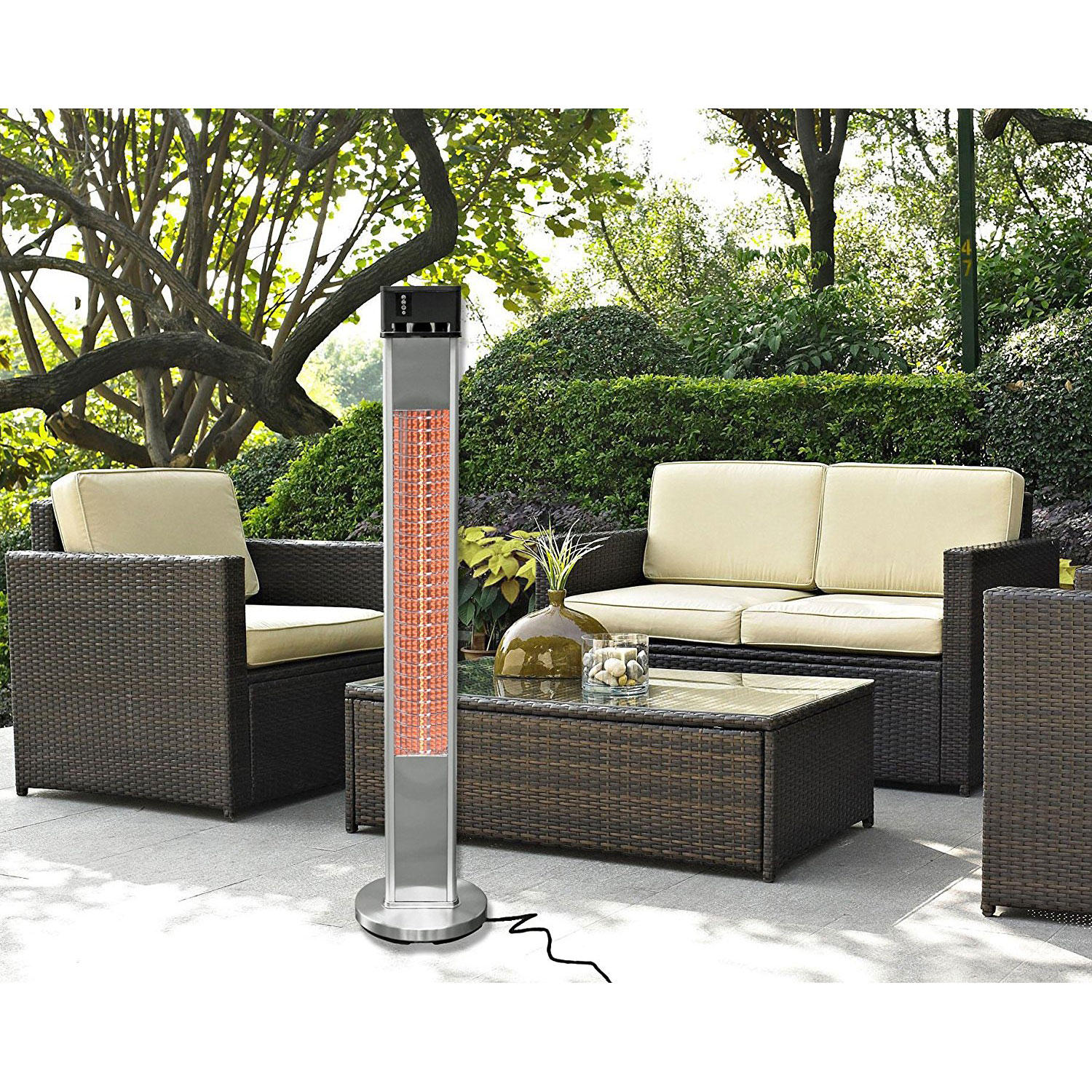 Westinghouse WES31-15110 1500W Freestanding Electric Patio Heater