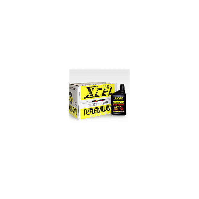 Xcel Premium SAE 20W50 Motor Oil - 1 Quart Bottles - 12 pack