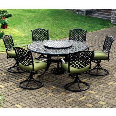 Vineyard Outdoor Dining Set 9 Pc Sam S Club