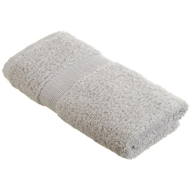100% Cotton Hand Towel - Grey