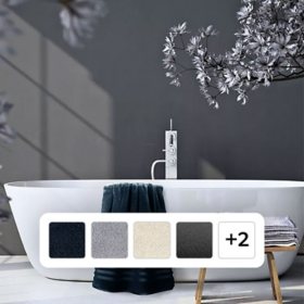Finesse 100% Cotton 6-Piece Bath Towel Set (Assorted Colors)