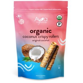 Ava Organics Coconut Crispy Rollers, 14.1 oz.
