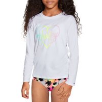 Hurley Girls' Long Sleeve Dri-Fit UPF 50+ Shirt