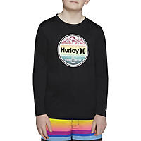 Shop Hurley Boys' Long sleeve Dri-Fit UPF 50+ Shirt.