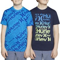 Hurley Boys' 2 Pack Short Sleeve Graphic T-Shirt