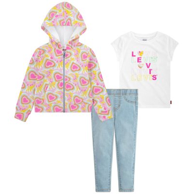 Levi's Toddler Girls 3 Piece Set - Sam's Club