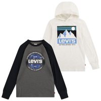 Levi's Boys' 2 Pack Long Sleeve Jersey