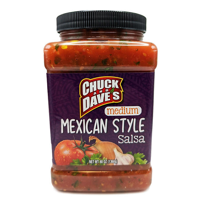 Chuck & Dave's Mexican Style Medium Salsa 48 oz.
