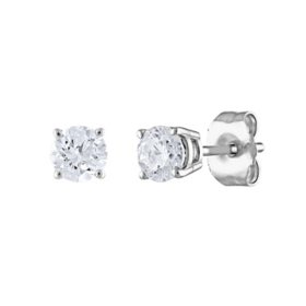 0.47 CT. T.W. Round Diamond Stud Earrings in 14K Gold (I, SI2)