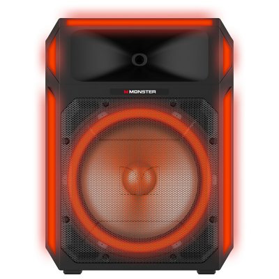 Portable Bluetooth PA Speaker System - 600W Rechargeable Outdoor Bluetooth  Speaker Portable PA System w/ 10” Subwoofer 1” Tweeter, Recording Function