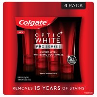 Colgate Optic White Toothpaste Pro Series Stain Shield (3.3 oz., 4 pk.)