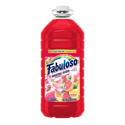 Fabuloso with Baking Soda, Citrus & Fruits Scent, 210 fl. oz. Sam