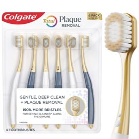 Colgate Total Plaque Removal Manual Toothbrush, Ultra Soft (6 pk.)