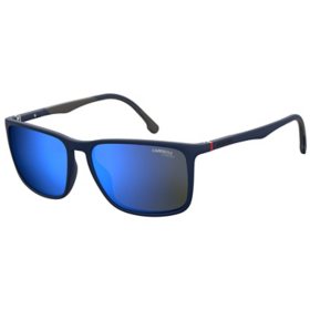 Carrera Square Sunglasses, Blue/Black CA8031
