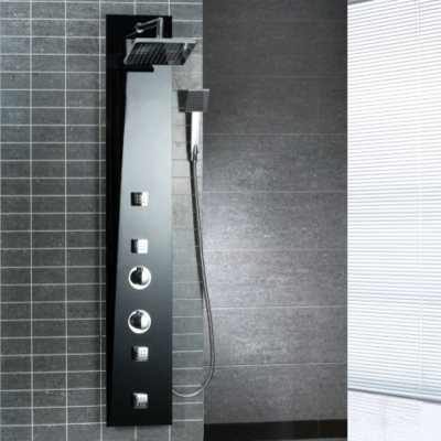 OVE Decors Stainless-Steel Shower Head Column
