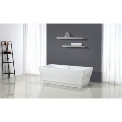Ove Decors Vita 69 Seamless Freestanding Bathrub Sam S Club