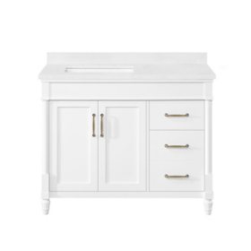 OVE Decors Salisbury 42" W x 22" D Freestanding Bathroom Vanity with Sink		