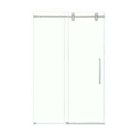 OVE Decors Reva 45-1/4 - 48"W x 74"H Frameless Sliding Shower Door with Clear Glass		
