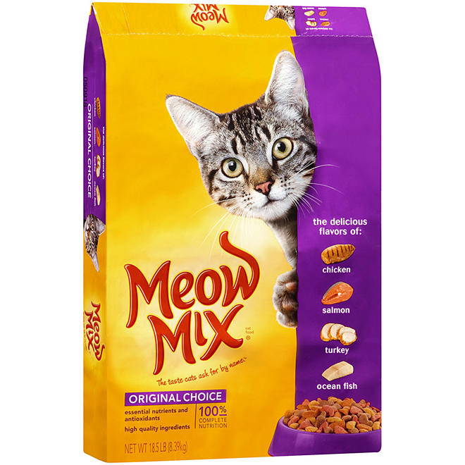 Meow Mix Dry Cat Food, Original Choice (18.5 lbs.)