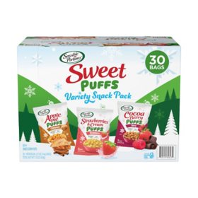 Sensible Portions Sweet Puffs Variety Pack (0.5 oz., 30 pk.)
