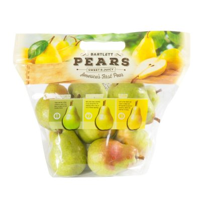 Bartlett Pears - 4 lb. box - Sam's Club