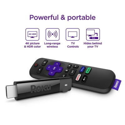 Remote Control & Voice Search Roku 3800R Streaming Stick with 1080p Resolution 