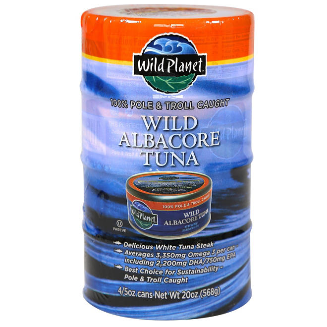 Wild Albacore Tuna (4 pk., 5 oz. ea.)
