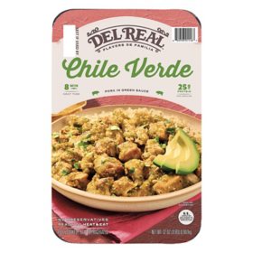 Del Real Foods Pork in Green Sauce Chile Verde 32 oz.