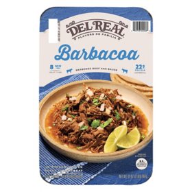 Del Real Foods Seasoned Beef Barbacoa 2 lbs.