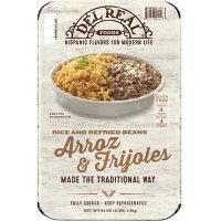 Del Real Foods Slow Cooked Rice and Refried Beans (64 oz.)