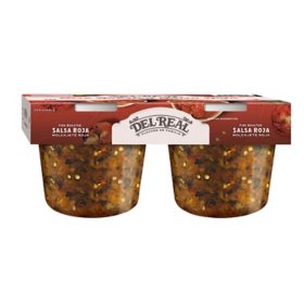 Del Real Foods Fire Roasted Red Salsa 24 oz., 2 pk.