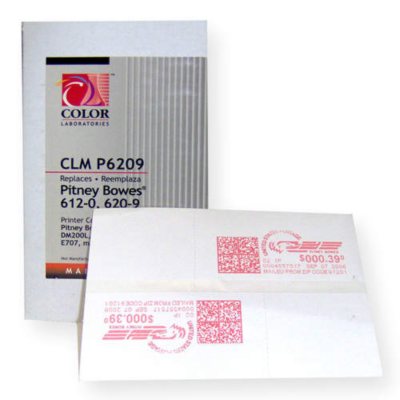 Postage Tape Compatible with Pitney Bowes 6209 Sam's Club