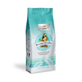 Hawaiian Paradise Vanilla Macadamia Nut Kona Blend Ground Coffee 32oz