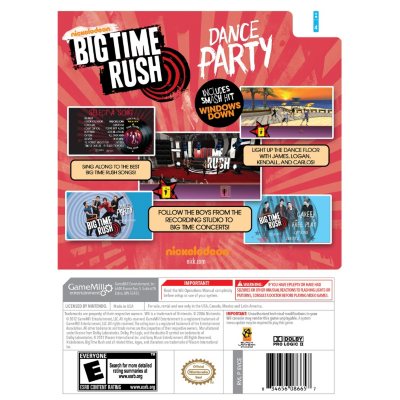 Big Time Rush Wii Sam S Club