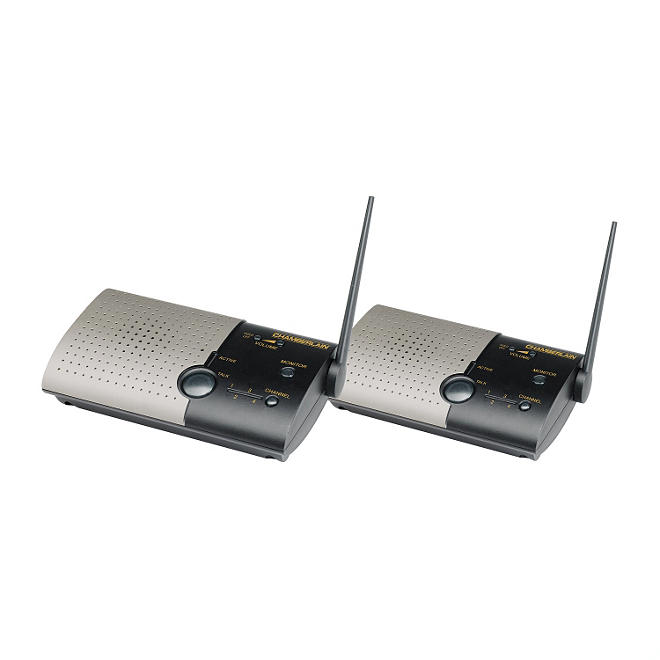 Chamberlain® Wireless Portable Intercom - Double Unit