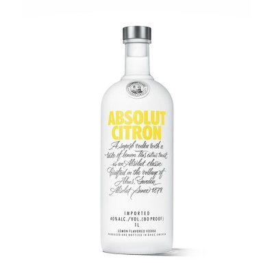 Absolut Citron Vodka (1 L) - Sam's Club