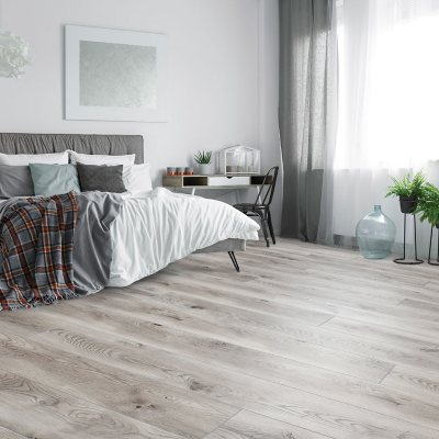 Select Surfaces Pearl Gray SpillDefense Laminate Flooring  ((16.45 SQ FT Per Box))