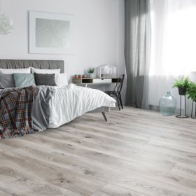 Select Surfaces Pearl Gray SpillDefense Laminate Flooring