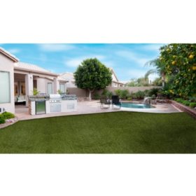 Select Surfaces Forest Green Artificial Grass, Assorted Sizes		