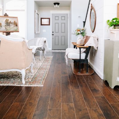 Select Surfaces Smoked Hickory SpillDefense Laminate Flooring