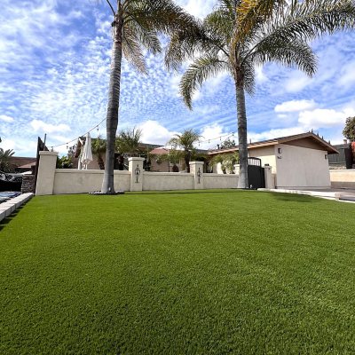 Select Surfaces Evergreen Artificial Grass Roll, 7.38ft X 11.68ft 