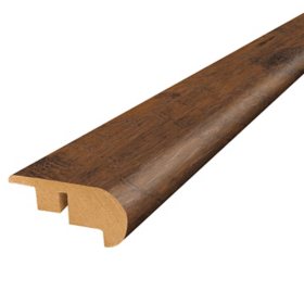 Select Surfaces Smoked Hickory Stair Nose Molding (5-pack)